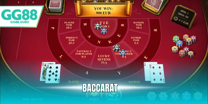 Baccarat – Trò Chơi Casino Kinh Điển Được Yêu Thích Nhất Tại GG88 2 baccarat