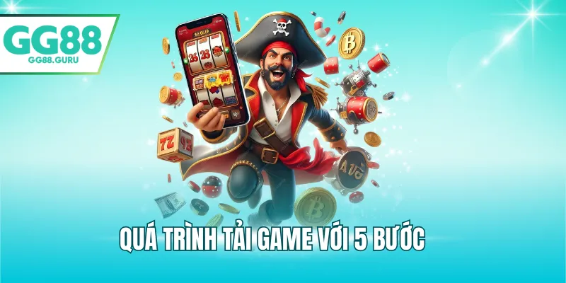 Quá trình tải game với 5 bước